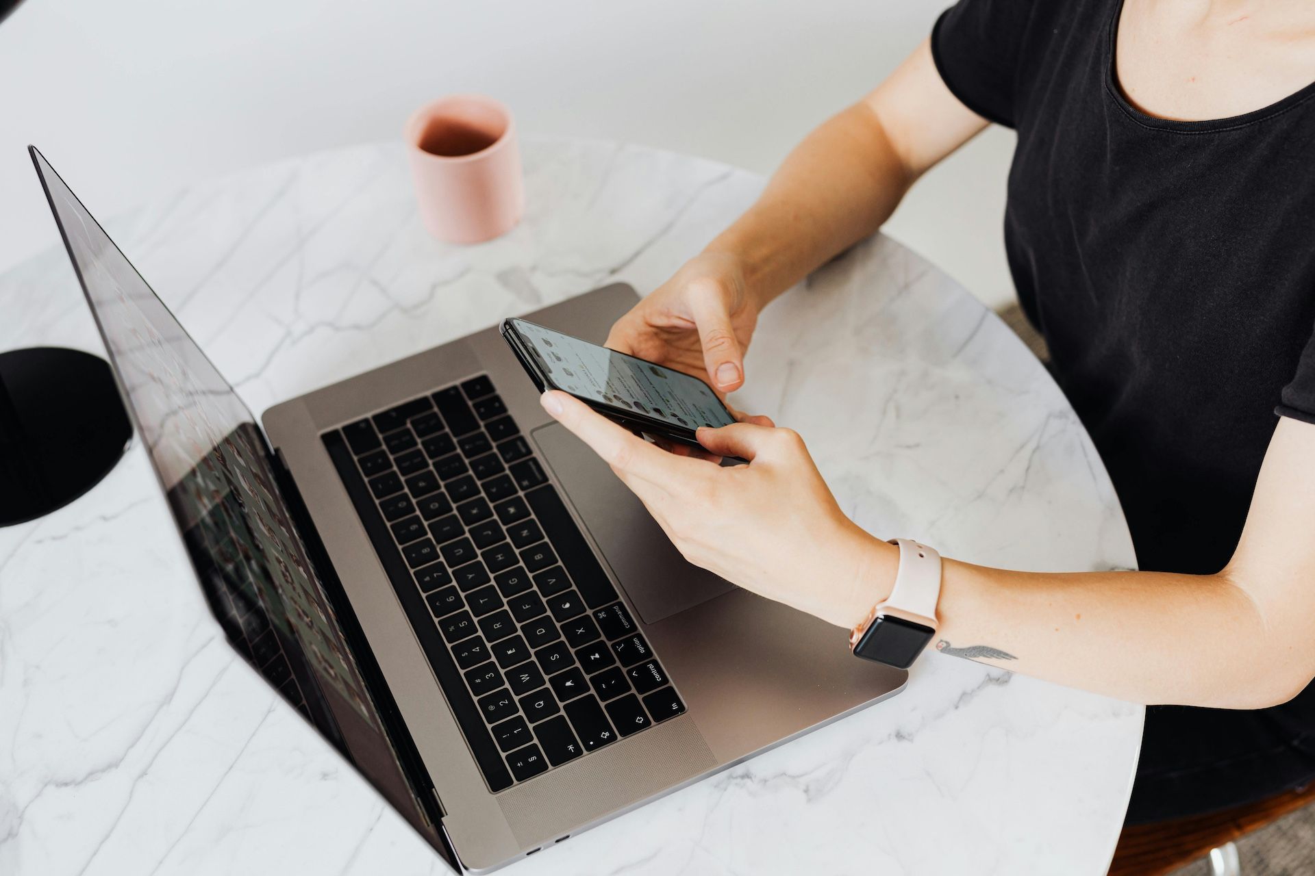 laptop phone